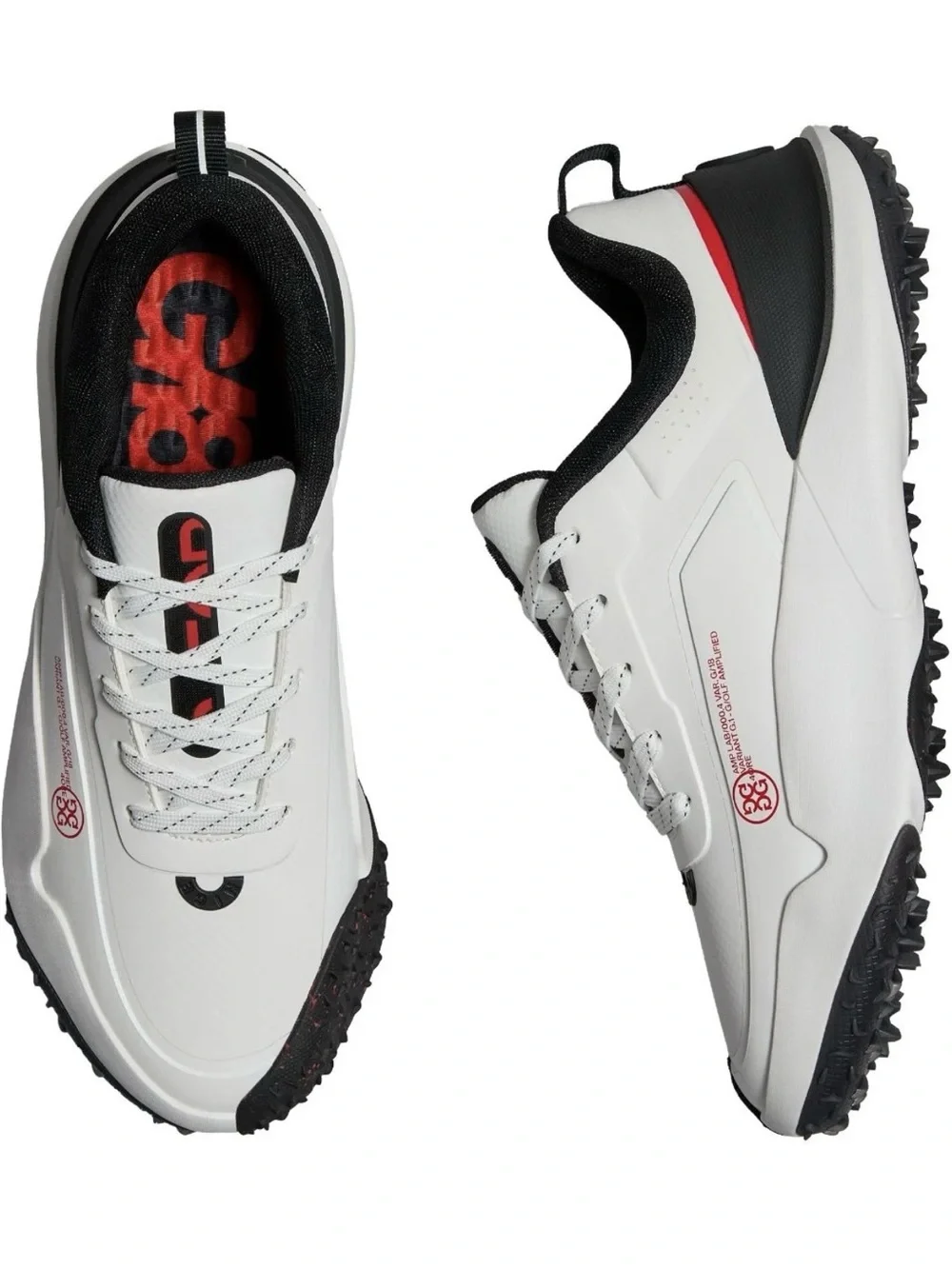Men’s G/FORE G/18 Golf Shoes - Snow/Onyx EUC size 12
